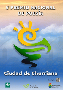 V PREMIO NACIONAL DE POESÍA CIUDAD DE CHURRIANA